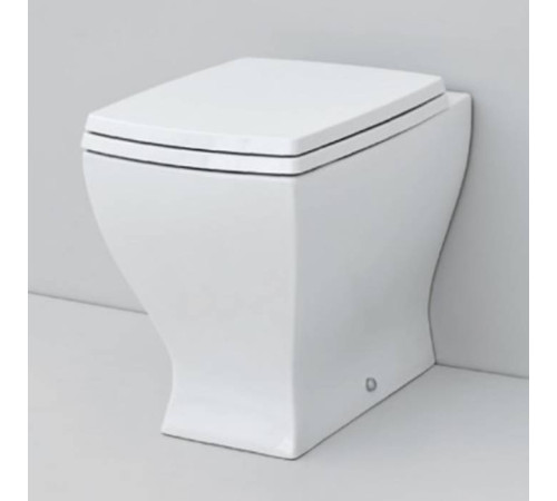 Унитаз приставной Artceram JAZZ 54х36 см белый матовый JZV002 05 00