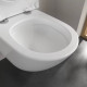 Унитаз подвесной Villeroy & Boch Subway 3.0 безободковый TwistFlush с сиденьем SoftClosing 4670TS01