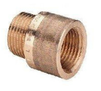 Удлинитель бронзовый Viega 3525 1/2 x 80 мм НВ 357238