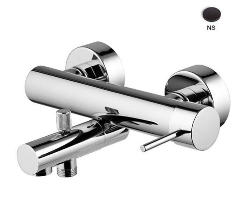 Смеситель для ванны и душа Fima Carlo Frattini Spillo Up черный матовый F3034/1NS