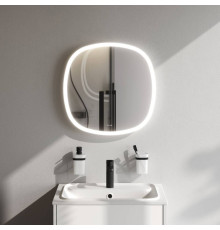 Зеркало AM.PM Func 55 см квадратное с LED-подсветкой и ИК-сенсором M8FMOX0551WGS