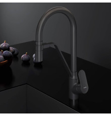 Смеситель для кухни AM.PM Like с каналом для питьевой воды и гибким изливом F8007822