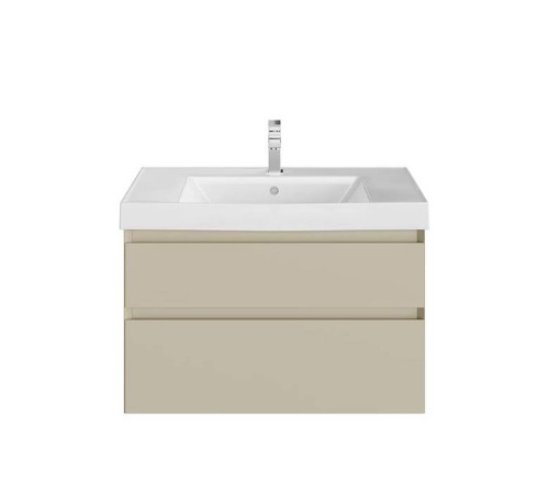 Тумба подвесная Kerama Marazzi Cubo 80 см с ящиками лимо матовая CUB.80.2\LIM