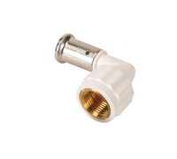 Угольник 90° пресс ПВДФ HENCO 20x3/4 ВР 6PKW-2005