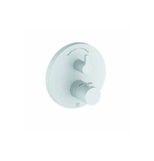 Смеситель для душа Kludi Nova Fonte Puristic термостат встраиваемый белый матовый 208305315