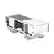 Полочка для душа Keuco Edition 11 со стеклоочистителем подвесная silver-anodized/хром 11159010000