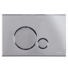 Клавиша смыва Duravit DuraSystem для унитаза 230х150.5 мм хром WD5010021000/WF5120021010