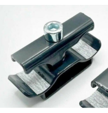 Фиксирующий зажим Zehnder ZB0281 RAL 9011 ZB0281 RAL 9011