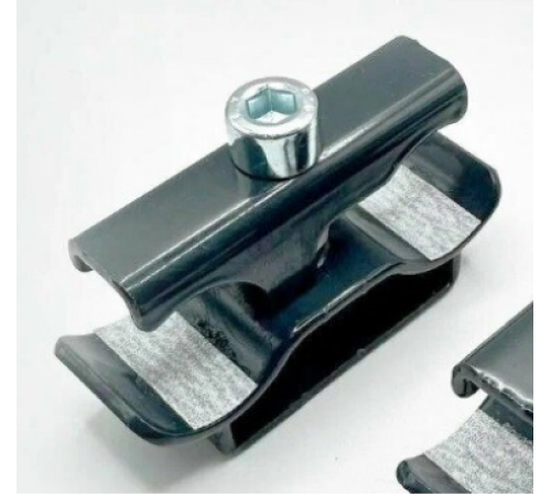 Фиксирующий зажим Zehnder ZB0281 RAL 9011 ZB0281 RAL 9011