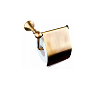 Держатель туалетной бумаги с крышкой Boheme Reece бронза RE 236.92