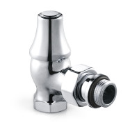 Клапан запорный угловой SR Rubinetterie Old Style 1/2 хром 0341-1500C000