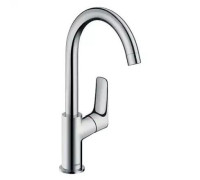 Смеситель для раковины hansgrohe Logis 210 однорычажный поворотный излив без сливного гарнитура хром 71131000