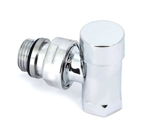 Вентиль обратный Carlo Poletti Compact угловой НВ 1/2 хром V150410B