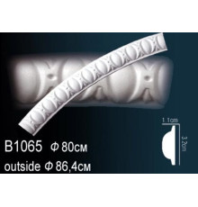 Молдинг на арку полиуретановый Perfect B1065
