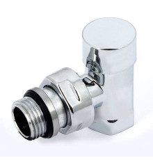 Вентиль обратный Carlo Poletti Compact угловой НВ 1/2 хром V150410B