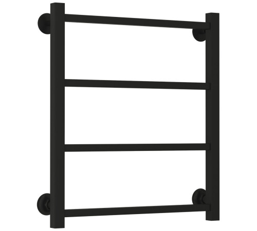 Полотенцесушитель водяной Стилье Версия-КБ 56x60 см черный матовый 31640-6050