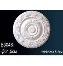 Розетка потолочная Perfect B3048 полиуретановая 480 мм B3048