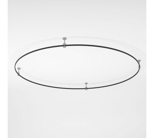 Esthetic Magnetic Шинопровод Round черный Ø1800 85218/00