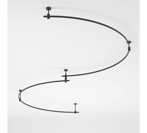 Esthetic Magnetic Шинопровод Round черный Ø1800 85218/00