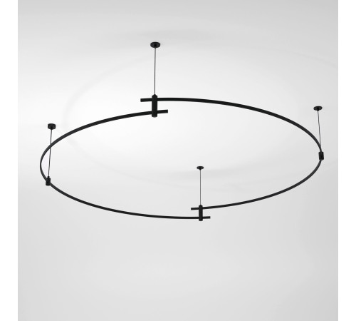 Esthetic Magnetic Шинопровод Round черный Ø1800 85218/00