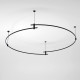 Esthetic Magnetic Шинопровод Round черный Ø1800 85218/00