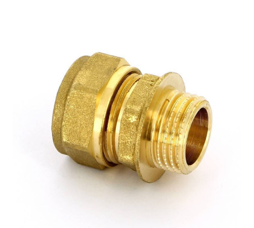 Муфта компрессионная Tiemme 1100 18х3/4 наружная резьба 1100011