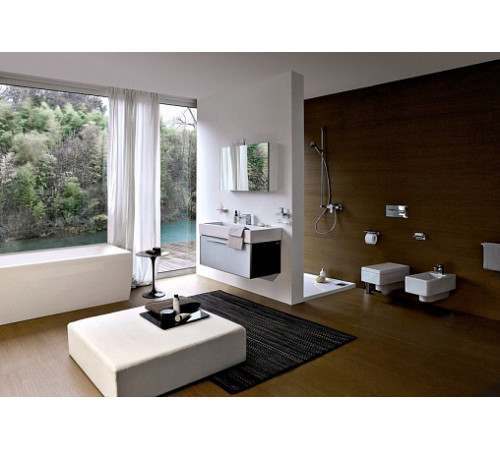 Биде подвесное Laufen Living 56х36 см белое 8.3043.2.000.302.1