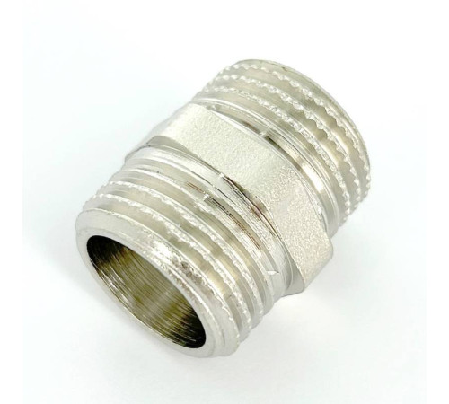 Ниппель LD Pride 1/2 никелированный LD.67.501.15