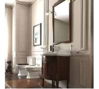 Комплект мебели Kerasan Retro 73 см напольный орех 104701/734940