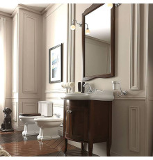 Комплект мебели Kerasan Retro 73 см напольный орех 104701/734940