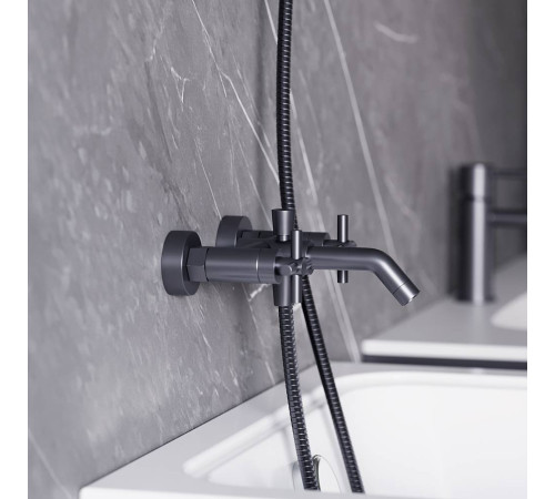 Смеситель для ванны и душа Damixa Neo Classic графит 271000000