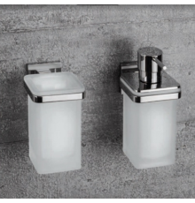 Стакан для зубных щеток Colombo Design Basic Q подвесной хром B3702.CR-VAN