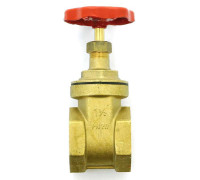 Задвижка клиновидная латунная Uni-Fitt 1 1/2 ВВ PN20 142G6000