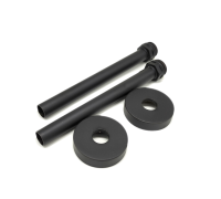 Комплект трубок SR Rubinetterie 15х1.0 мм 1/2x15 с отражателями черный A491-1500VS15