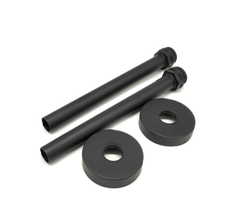 Комплект трубок SR Rubinetterie 15х1.0 мм 1/2x15 с отражателями черный A491-1500VS15