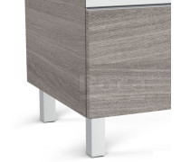 Комплект ножек Roca The Gap 4 шт 35х110х35 мм алюминий 816827339