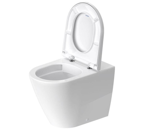 Унитаз напольный Duravit D-Neo 37x58x40 см безободковый белый 2003090000