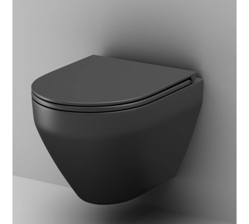 Унитаз подвесной AM.PM Spirit V2.0 FlashClean с сиденьем микролифт C701700MBSC