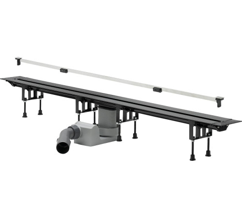 Душевой лоток Viega Advantix Vario 1200 мм с матовой вставкой 704353