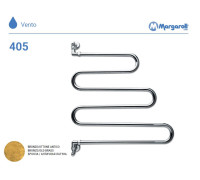 Полотенцесушитель водяной Margaroli 405 Old Brass 405OB