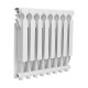 Радиатор алюминиевый Smart Install Heavy One 500 4 секции боковое подключение 56021S