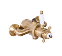 Термостатический смеситель Gattoni Termostatici бронза TSRE940V0.I