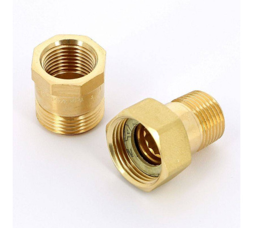 Разъемное соединение Viega модель 3331 бронза ВР/НР 1/2 плоское уплотнение 271374