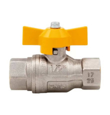 Кран шаровой для газа Itap Berlin 1/2 ВР/ВР бабочка 072B012