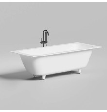 Ванна встраиваемая Salini Orlanda Axis 191х80х60 см S-Sense на ножках белый глянцевый 103211G/23101H