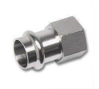 Муфта переходная SANHA NiroSan 42x1 1/2 пресс-ВР 69270G42112