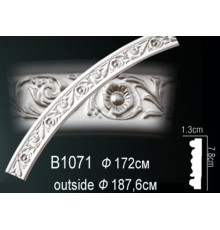 Молдинг на арку полиуретановый Perfect B1071