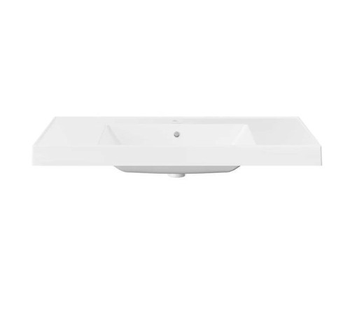 Раковина подвесная Kerama Marazzi Cubo 101х48.5 см белый глянцевый CU.wb.100