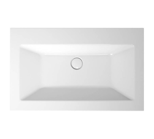 Раковина встраиваемая сверху Bette Loft 80х49.5х10 см стальная A230-000