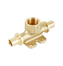 Тройник настенный REHAU RAUTITAN MX 16-Rp 1/2-16 с внутренней резьбой латунь 11092911001